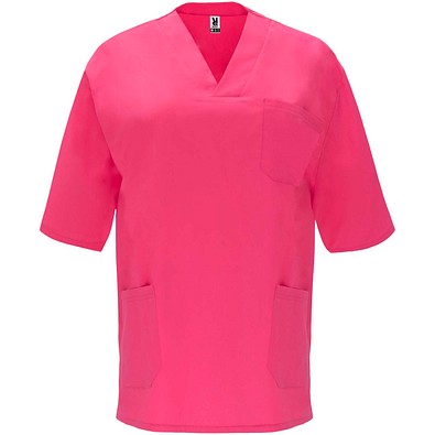 Panacea Kurzärmeliges Arbeitshemd, 160 g/m2, unisex, rosé, XL