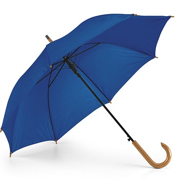 PATTI. Regenschirm aus 190T-Polyester mit automatischer Öffnung, Königsblau