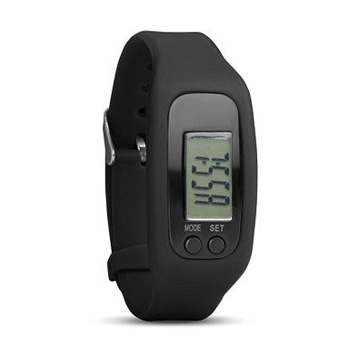 Pedometer Armband BRATARA, Schwarz