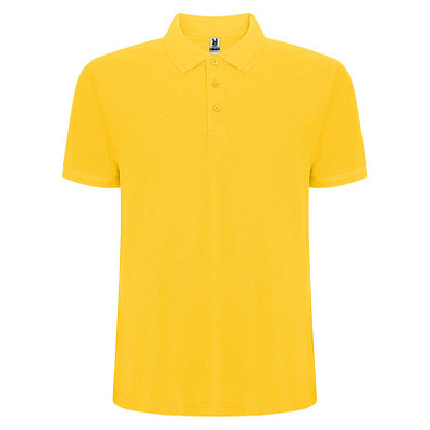 Pegaso Premium Poloshirt für Herren, gelb, 4XL