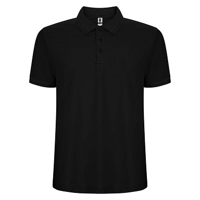 Pegaso Premium Poloshirt für Herren, schwarz, L