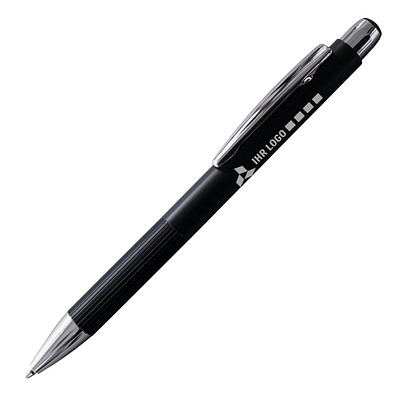 PENKO® Voll-Metall-Kugelschreiber LA GRACIOSA, schwarz/schwarz