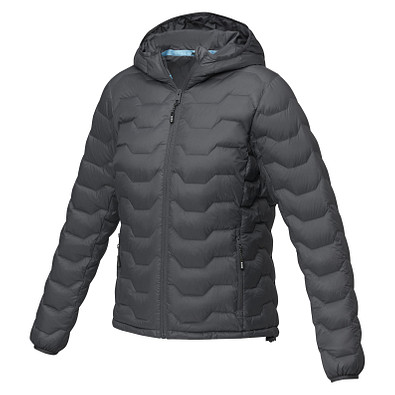 Petalite GRS Daunenjacke für Damen aus recyceltem Material, storm grey, L