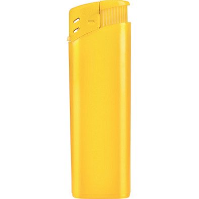Piezo Feuerzeug Bingo matt, gelb