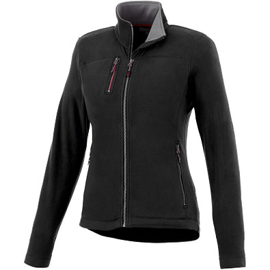 Slazenger™ Damen Fleecejacke Pitch, schwarz, L Slazenger™ Damen Fleecejacke Pitch, schwarz, L