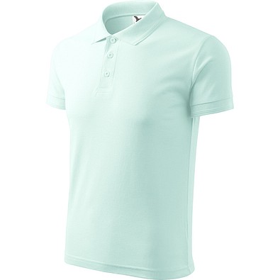 Polohemd Herren Pique Polo, XL, frost