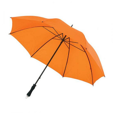 Portierschirm mit Hülle, orange