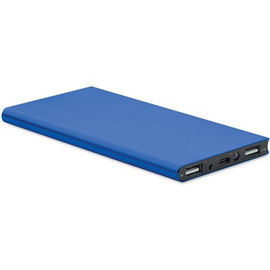 Powerbank 8.000 mAh Flat-Metal, blau