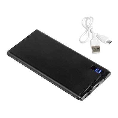 Powerbank INDICATOR 10.000 mAh, schwarz