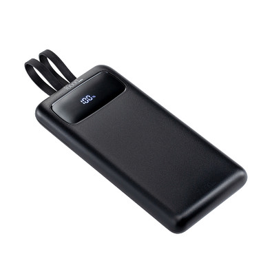 Powerbank mit Fast Charge und Power Delivery REEVES-PULSEXPRESS 10, schwarz