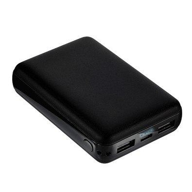 reeves® Powerbank Manisa, 10.000 mAh, schwarz reeves® Powerbank Manisa, 10.000 mAh, schwarz