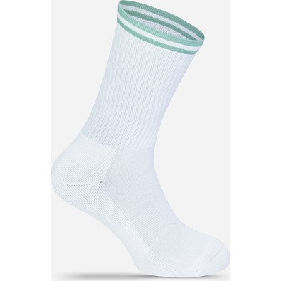 Premium Tennissocken, 42-46, White / Mint
