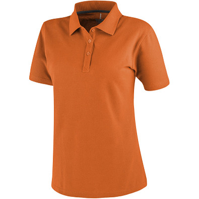 ELEVATE Damen Poloshirt Primus, orange, XL ELEVATE Damen Poloshirt Primus, orange, XL
