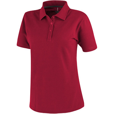 ELEVATE Damen Poloshirt Primus, rot, S ELEVATE Damen Poloshirt Primus, rot, S