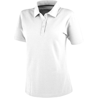 ELEVATE Damen Poloshirt Primus, weiß, XS ELEVATE Damen Poloshirt Primus, weiß, XS
