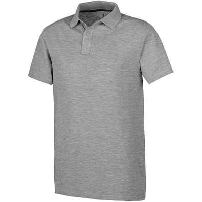 ELEVATE Herren Poloshirt Primus, grau meliert, XXL ELEVATE Herren Poloshirt Primus, grau meliert, XXL