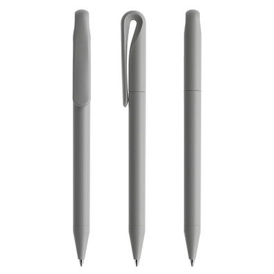 prodir® Drehkugelschreiber DS1 TMM Twist, blaue Mine, delfingrau