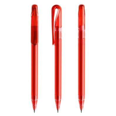 prodir® Drehkugelschreiber DS1 TTT Twist, blaue Mine, rot prodir® Drehkugelschreiber DS1 TTT Twist, blaue Mine, rot