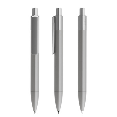 prodir® Druckkugelschreiber DS4 PMM Push, delfingrau prodir® Druckkugelschreiber DS4 PMM Push, delfingrau