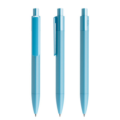 prodir® Druckkugelschreiber DS4 PMM Push, blaue Mine, Dusty Blue prodir® Druckkugelschreiber DS4 PMM Push, blaue Mine, Dusty Blue