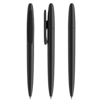 prodir® Drehkugelschreiber DS5 Soft Touch TRR Twist, blaue Mine, schwarz prodir® Drehkugelschreiber DS5 Soft Touch TRR Twist, blaue Mine, schwarz