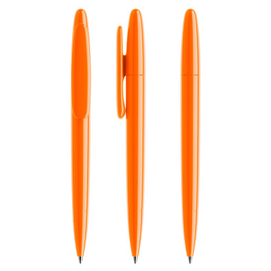 prodir® Drehkugelschreiber DS5 TPP Twist, blaue Mine, orange