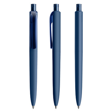 prodir® Kugelschreiber DS8 Soft Touch PRR Push, dunkelblau prodir® Kugelschreiber DS8 Soft Touch PRR Push, dunkelblau