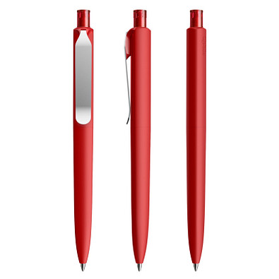 prodir® Druckkugelschreiber DS8 Soft Touch PSR Push, blaue Mine, dunkelrot prodir® Druckkugelschreiber DS8 Soft Touch PSR Push, blaue Mine, dunkelrot