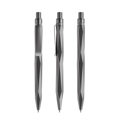 prodir QS20 Stone PQS Push Kugelschreiber, Graphite-Graphite satin finish