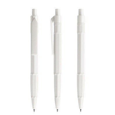 prodir® Druckkugelschreiber QS30 PMP Push, weiß prodir® Druckkugelschreiber QS30 PMP Push, weiß