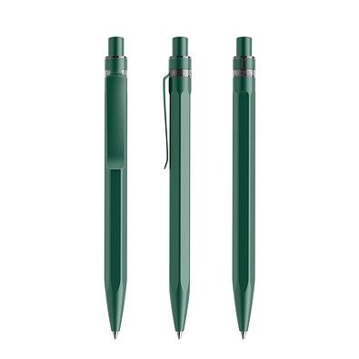 prodir QS50 Stone PQS Push Kugelschreiber, Malachite Green - Malachite Green satin finish