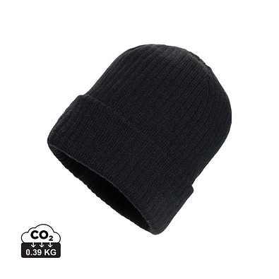 Pryor AWARE™ Polylana® Beanie mit Bündchen, schwarz