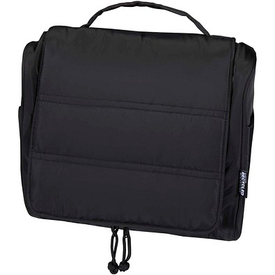 Puffer GRS recycelte aufhängbare Kulturtasche 8L, schwarz
