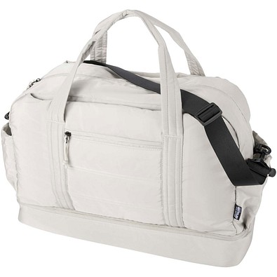 Puffer GRS recycelte Reisetasche mit isoliertem Boden 30L, sandstone