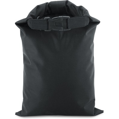 PURUS. Wasserdichter Rucksack aus Plane, Schwarz
