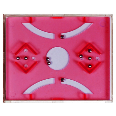 Pussycat Geduldspiel Balls, transparent-rot Pussycat Geduldspiel Balls, transparent-rot