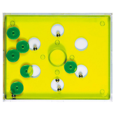 Pussycat Geduldspiel Disco, transparent-gelb Pussycat Geduldspiel Disco, transparent-gelb