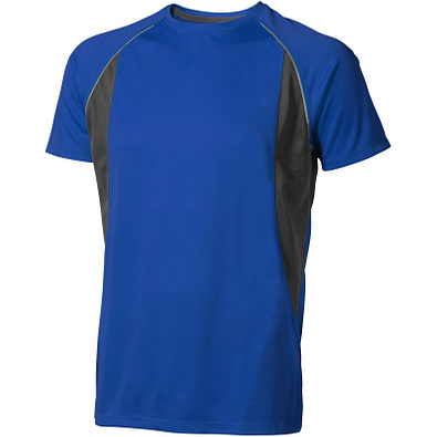 ELEVATE Herren T-Shirt Quebec cool fit, blau,anthrazit, XS ELEVATE Herren T-Shirt Quebec cool fit, blau,anthrazit, XS