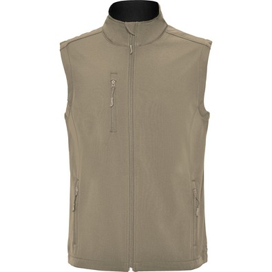 Softshell-Weste Quebec, L, Dark Sand