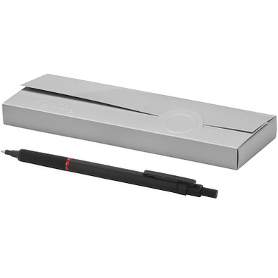 rotring Druckkugelschreiber Rapid Pro, blaue Mine, schwarz rotring Druckkugelschreiber Rapid Pro, blaue Mine, schwarz