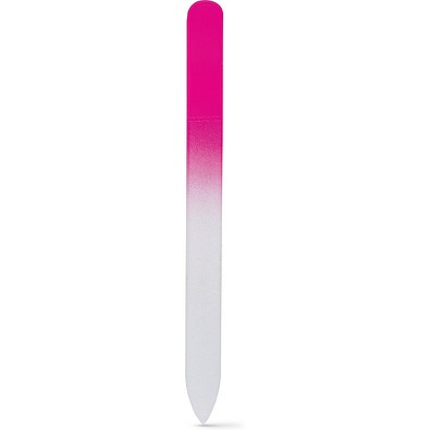 RASPERA. Glas-Nagelfeile, Rosa