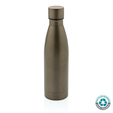RCS recycelte Stainless Steel Solid Vakuum-Flasche, braun