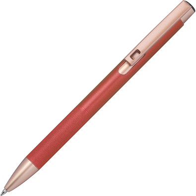 Recycelter Aluminium Kugelschreiber, rot