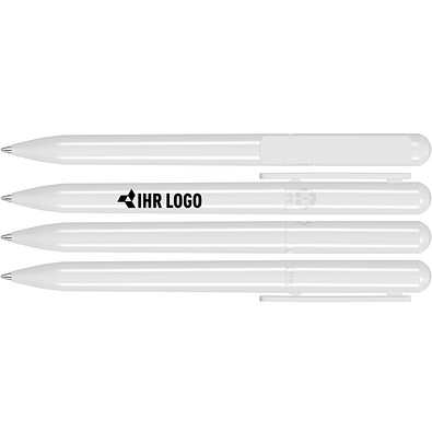 uma® recycled PET Pen CHANGE, weiss