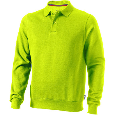 Slazenger™ Unisex Polo Sweatshirt Referee, apfelgrün, XL Slazenger™ Unisex Polo Sweatshirt Referee, apfelgrün, XL
