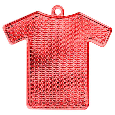 Reflektor Trikot, transparent-rot Reflektor Trikot, transparent-rot