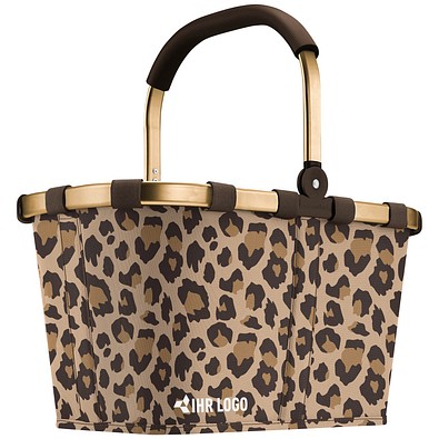 reisenthel® Einkaufskorb carrybag frame leo macchiato