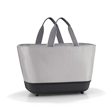 reisenthel® Einkaufskorb shoppingbasket, herringbone grey