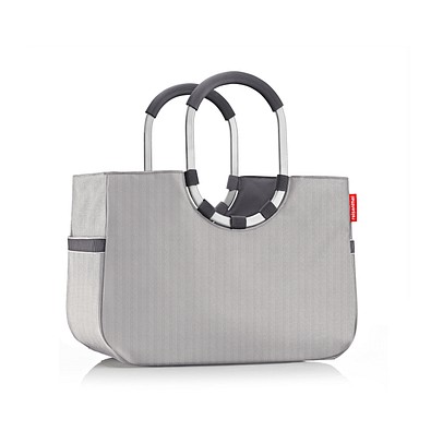 reisenthel® Einkaufstasche loopshopper L, herringbone grey