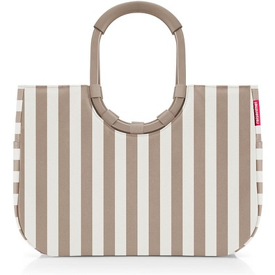 reisenthel® Einkaufstasche loopshopper L, summerstripes coffee